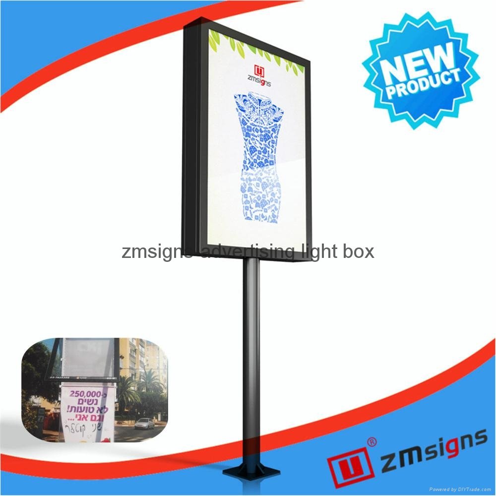 ZM-DG04 Advertising Display Billboard Mega Light Box Led Display Billboard
