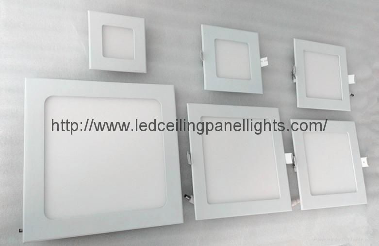 High Power 9 Watt square LED flat panel ceiling lights 400LM Epistar SMD2835