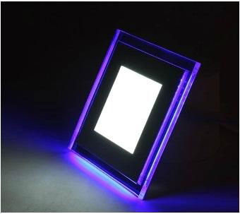 Changeable Color LED Flat Panel Light 24 Watt  240mm x 240mm Super Bright 3