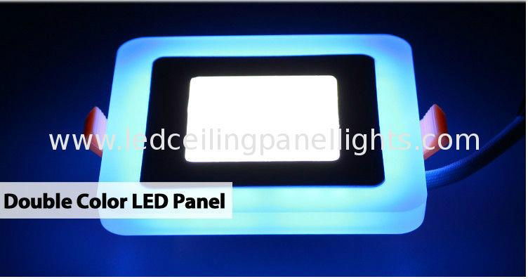 Changeable Color LED Flat Panel Light 24 Watt  240mm x 240mm Super Bright