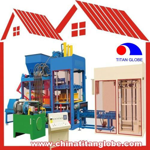 QTJ10-15 Brick Making Machine