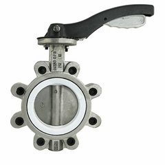 with pin type lug butterfly valve industrial valve