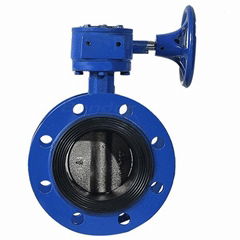 worm gear concenter flange butterfly  BKVALVE