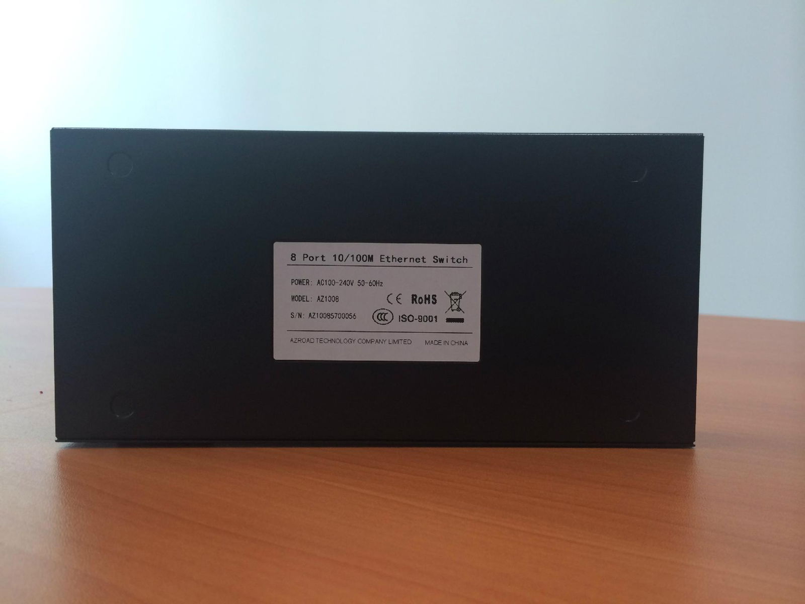 AZ1008 8-Ports 10/100M Fast Ethernet Switch  5