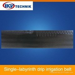 Single-labyrinth drip irrigation belt