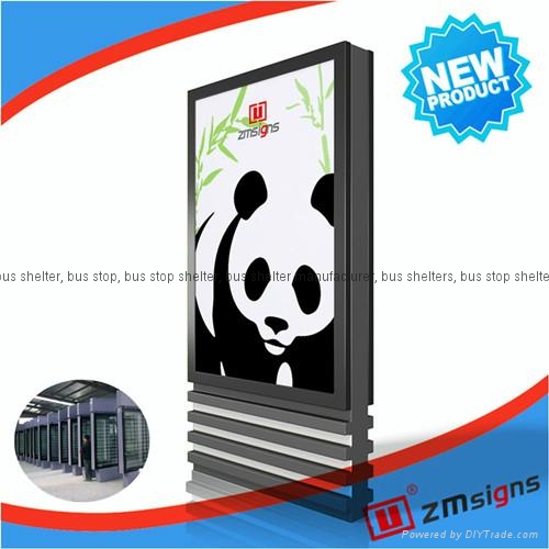 Zm 101 Mupi Billboard Advertising Led Scrolling Sign Advertising