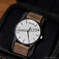 3ATM quartz men stainless steel watch, high quality luxury man watch 5