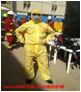 China protective clothing disposable coveralls