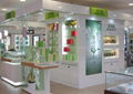 Cosmetic showcase stand for cosmetic shop, beauty salon display stand 3