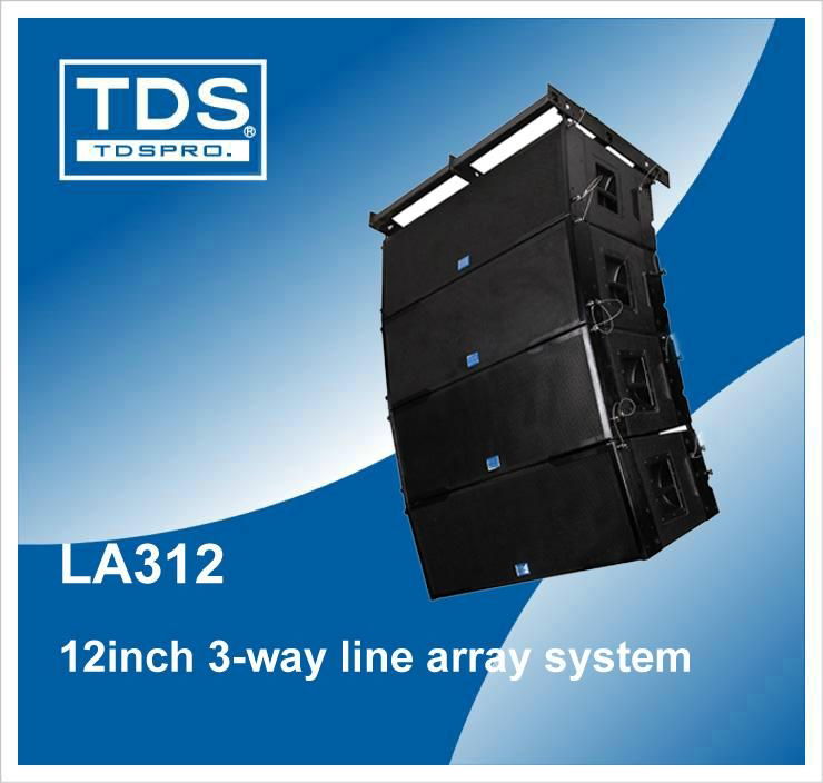 Three units neodymium compression driver LA312 For Line Array Audio System