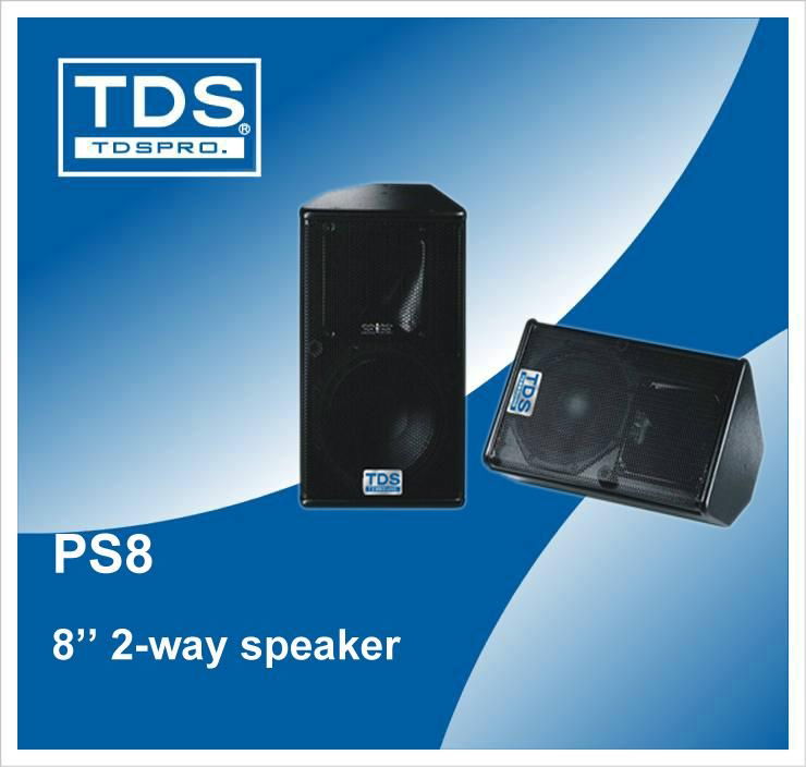 Professional Studio DJ  Sound  Speakers PS8 With 8inch Speakers
