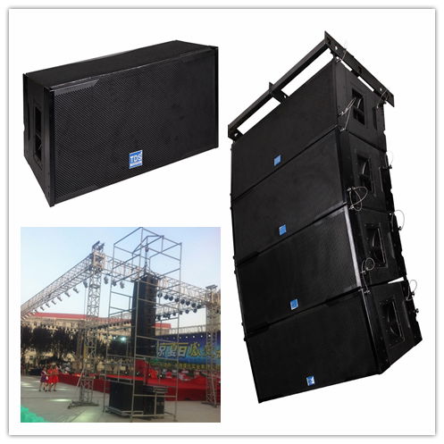 Three-way Dual 12 inch Line Array for Outdoor Stage Stadium Event 2