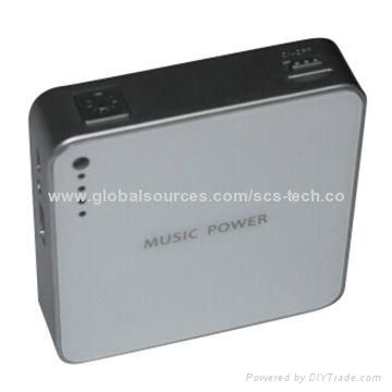 Power bank with speaker 2
