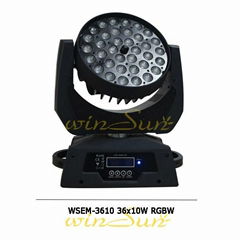 WinSun LED Moving Head 36x10W RGBW