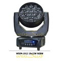 WinSun 19x12W LED Moving Head Ring Circle Specifications: