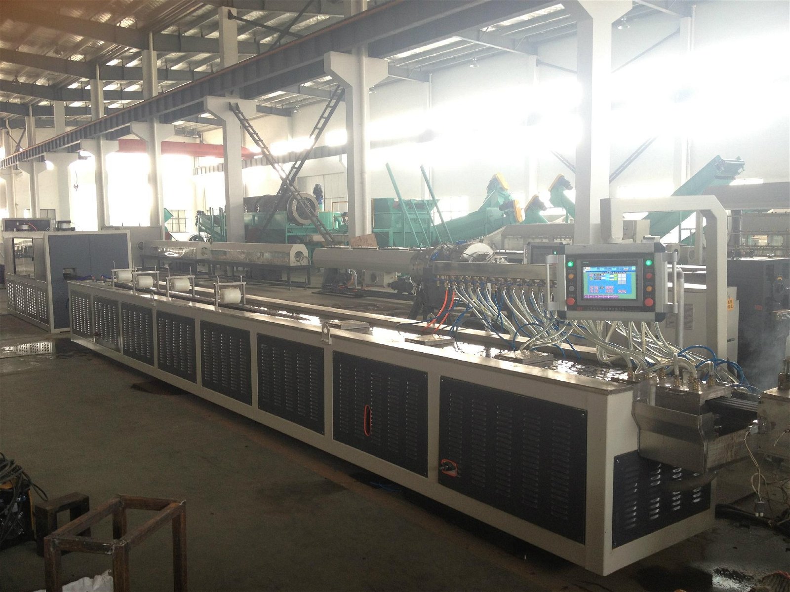 Steel Reinforced PE Winding Pipe Extrusion Line 3