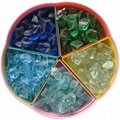 Recycled glass rocks 5