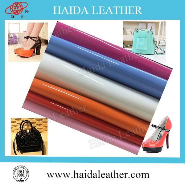 PVC synthetic leather mirror fabric 2