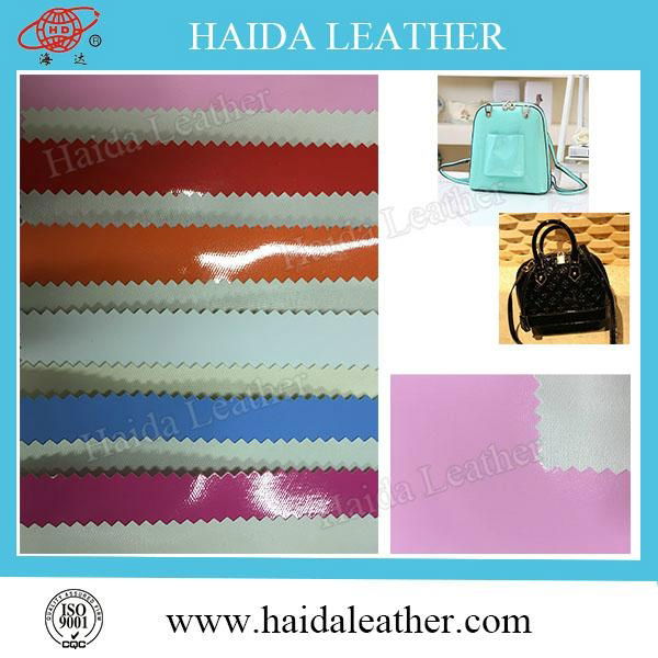 PVC synthetic leather mirror fabric 3