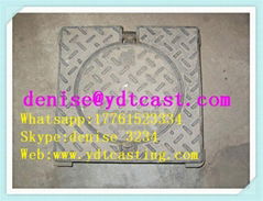 Morocco Manhole Covers drain cover OEM cast iron EN124 