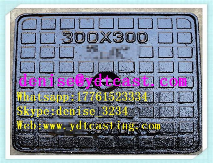 Morocco Manhole Covers drain cover OEM cast iron EN124  4