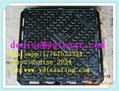 cast iron manhole cover triangle cover SGS top quality D400  3