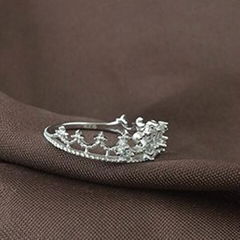 The Princess Bride Platina  Ring,Kisvi Manufacturer  925 Sterling Silver Wholesa