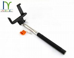 As promotion product z07-5 plus cable selfie stick with wired from NICL