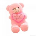 popular valentien's day plush(stuffed) teddy bear toy for lovers 3