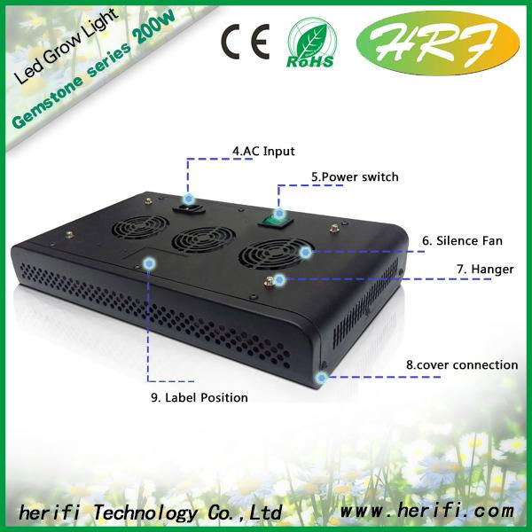 Chinese Cheap Cob 98x3w 196x3w 294x3w Full Spectrum  LED Grow Light For Plant   5