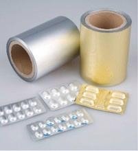 Pharmaceutical packaging aluminium foil 