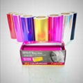 Printed colorful aluminum foil for hair