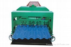 760\840 type color glazed tile forming equipment