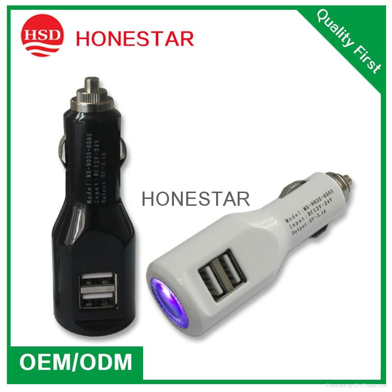 5V 2.1 dual USB car charge3 2