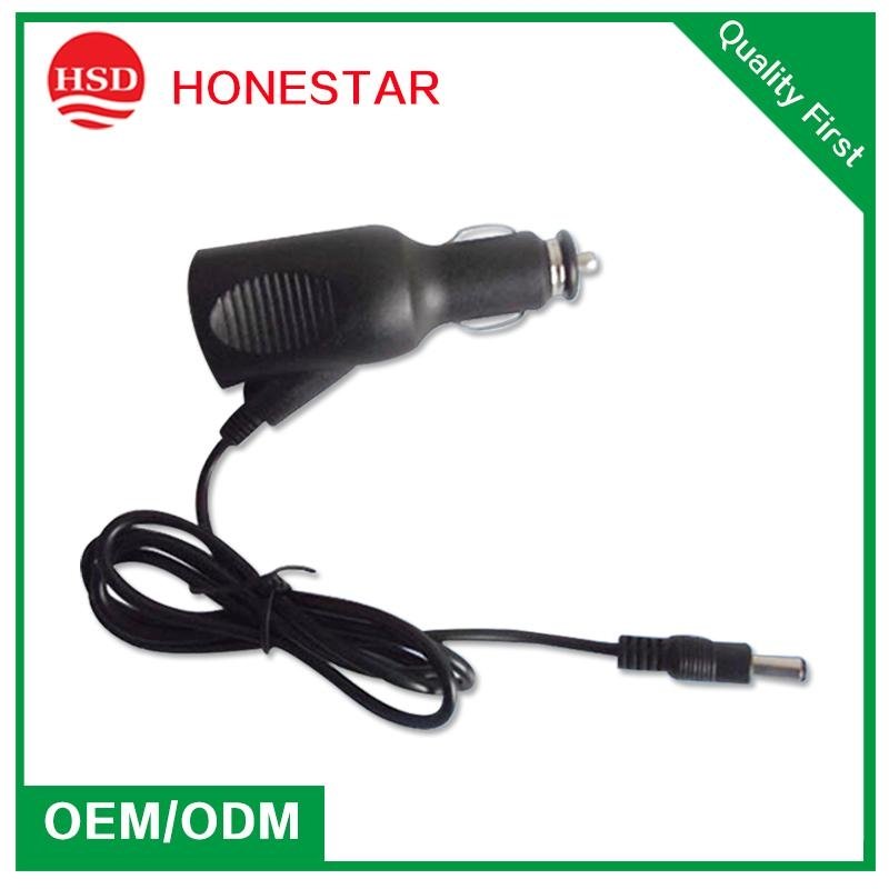 12V 2A car charger with DC cable