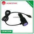 Best quality 5V 2.1A car charger with DC cable 3