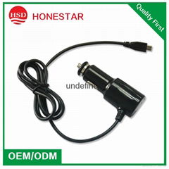 Best quality 5V 2.1A car charger with DC