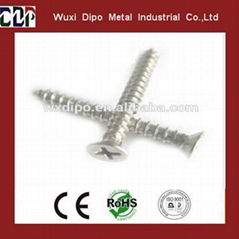 Din7981 Stainless Steel Flat Head Self Tapping Screw