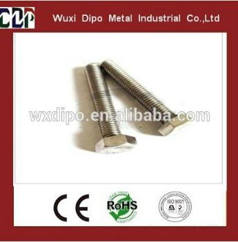 DIN933 Stainless Steel 304 or 316 Hexagon Bolt