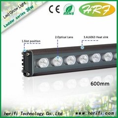 Herifi  600mm 18x3w LED hydroponic full spectrum grow lamp/light