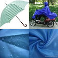 190T 210T 300T pu Coated Waterproof Motorcycle Cover Fabric 1