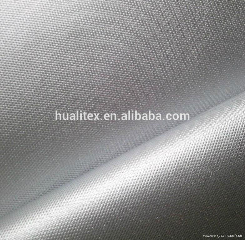 300D sliver coating polyester oxford fabric