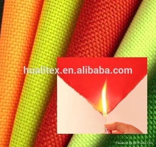 300D Flame Resistant PVC Coating Fabric For Bag