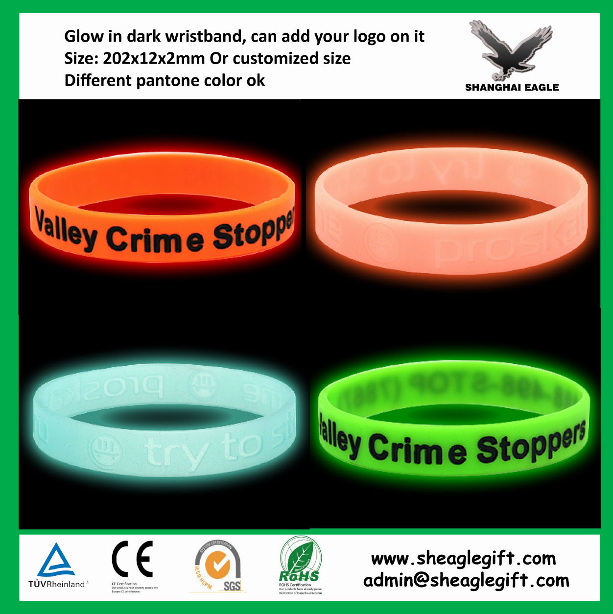 Cheap embossed debossed logo silicone wristband 4