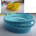 Logo printed silicone bracelet customized 2