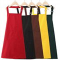 Customize multifunction BBQ cotton apron 5