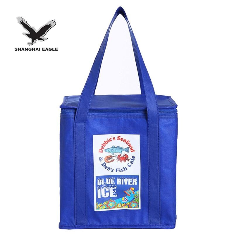 Non woven insulated custom promotional cooler bag