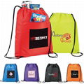 Nylon polyester drawstring backpack 4