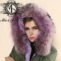 2015 new fashion clothing stores latest design pink fur womens winter coats 2