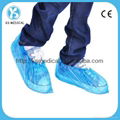 Waterproof plastic disposable shoe cover